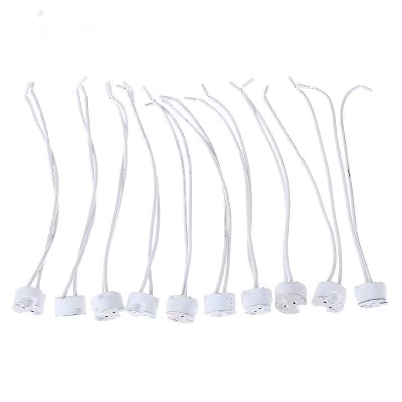 ขั้วรับหลอด Mr16 ขั้ว G4 / Gu 5.3 / Gy 6.35 4A 12-220V สำหรับ หลอดฮาโลเจน และ LED ขั้วหลอด L311 ราคา  5 บาท*ส่งฟรี