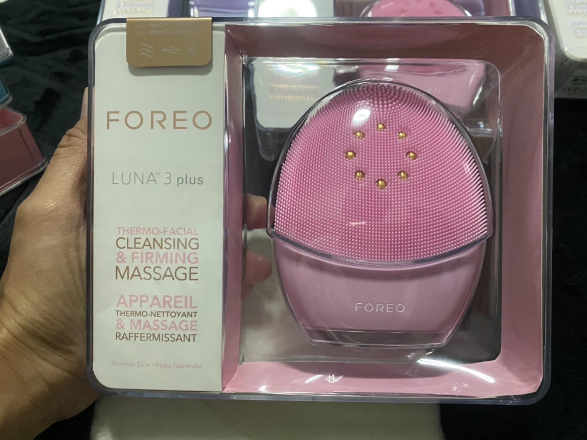 Foreo Luna 3 plus เครื่องล้างหน้า โฟริโอ้ ลูน่า 3 พลัส รุ่นใหม่ล่าสุด แท้ 100%  มีระบบอุ่นและนวดหน้า