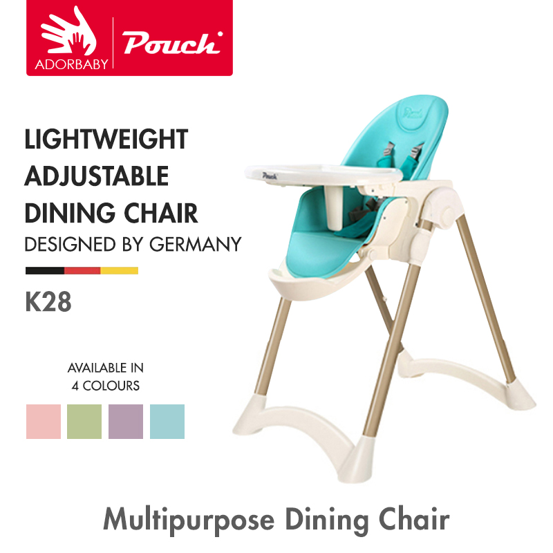 Pouch Lightweight Storage Safe and Stable Big Space Fold Easily Anti-Collapse Dining Chair K28