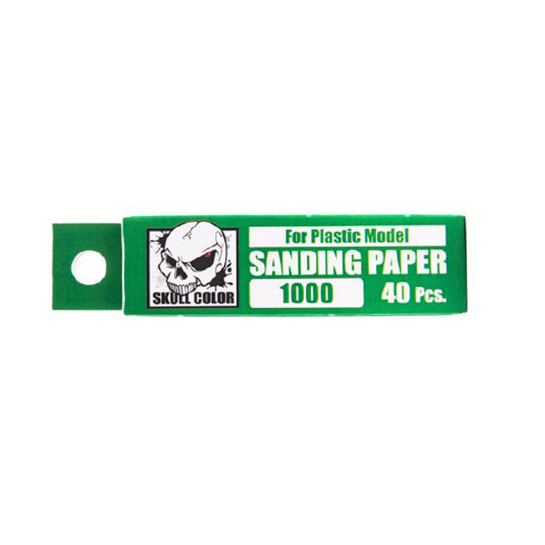 SKull Color 30.204 Sanding Paper 1000 (40 Pcs) SC30204SP1000 ราคา 29 บาท*ส่งฟรี