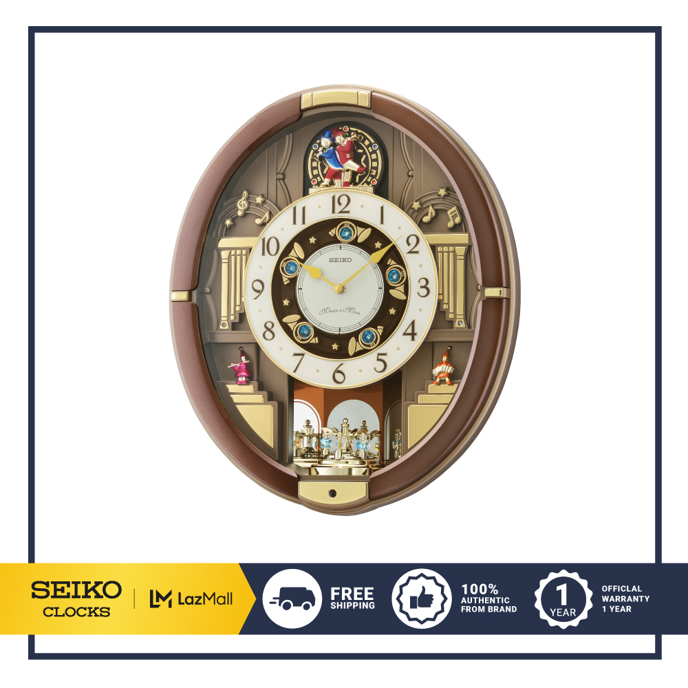 SEIKO CLOCKS นาฬิกาเมโลดี้ รุ่น QXM384B ขนาด 18x15 นิ้ว ราคา 7,800 บาท*ส่งฟรี