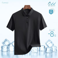AIRWELL เสื้อยืดคอปกติดแอร์ รุ่น Formal เสื้อโปโลผ้ายืด ผ้าIce Silk ใส่สบาย แห้งไว ไม่ต้องรีด  M-5XL
