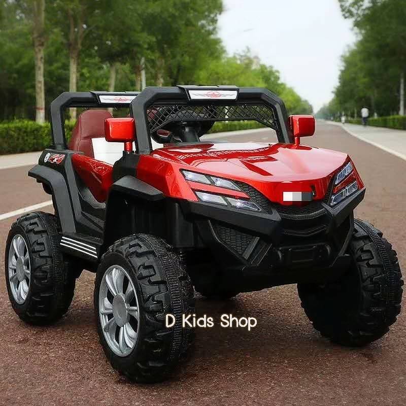 D Kids รถแบตเตอรี่เด็ก รถจีฟ รถจีฟเด็ก รถเด็กนั่งทรงJeeb มีลายรุ่นใหม่ 5 มอเตอร์(บังคับผ่านแอพมือถือได้) ราคา 2,480 บาท*ส่งฟรี