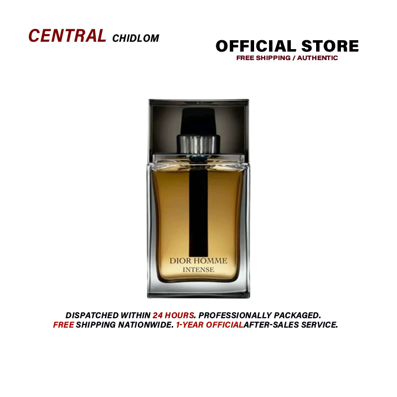Authentic Dior Homme Intense 100ml Men's Perfume Eau De Toilette ราคา 3,350 บาท*ส่งฟรี