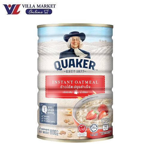 Quaker Instant Oatmeal 800g ราคา 152 บาท*ส่งฟรี