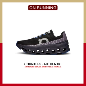 สินค้า เป็นทางการ On Running Cloudmonster \" Black Purple \" Sneakers 61.98085 รับประกัน 1 ปี