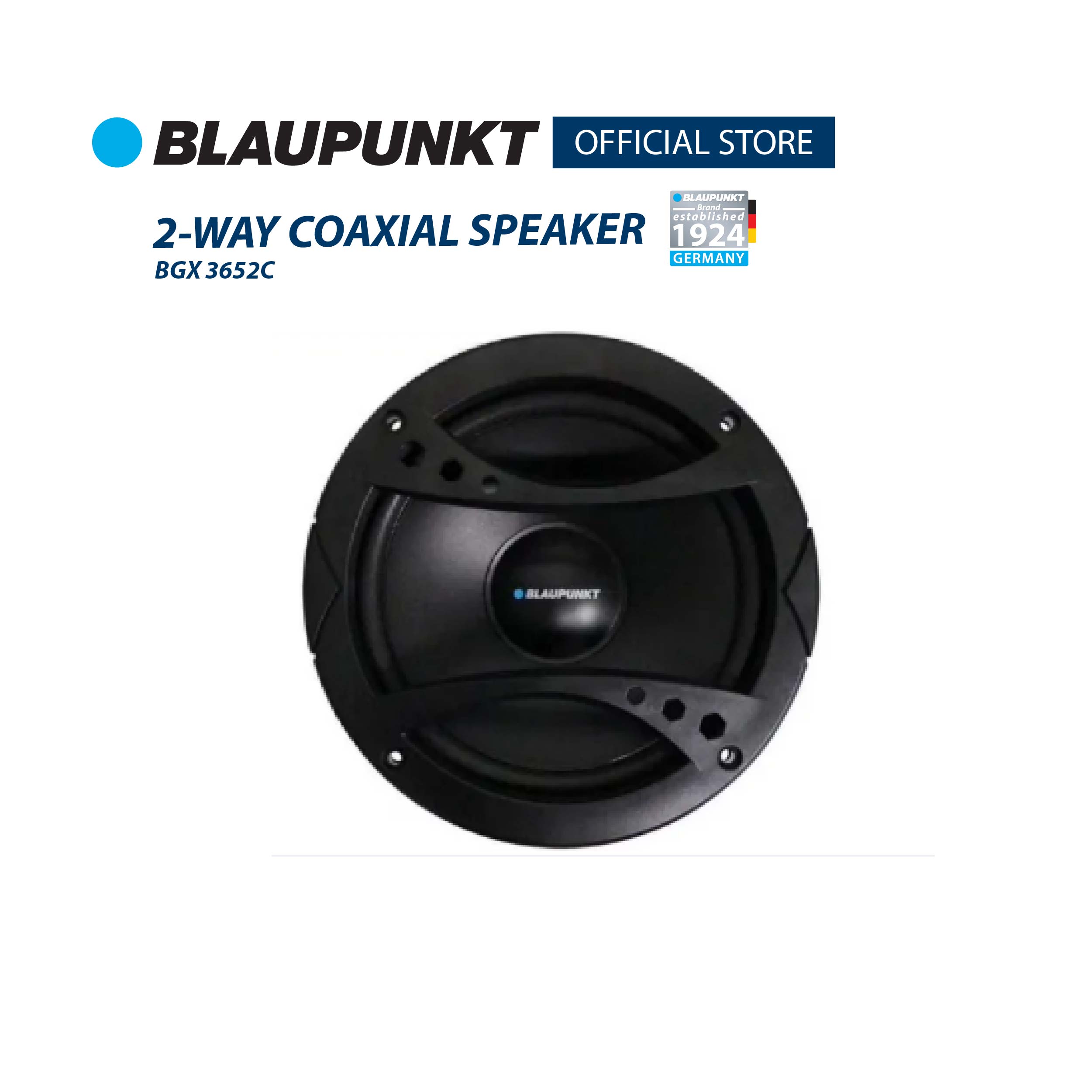 Blaupunkt 6.5-Inch Separate Speakers, Clear, Three-Dimensional Sound, Standard Installation, Model Bgx 3652C ราคา 2,149 บาท*ส่งฟรี