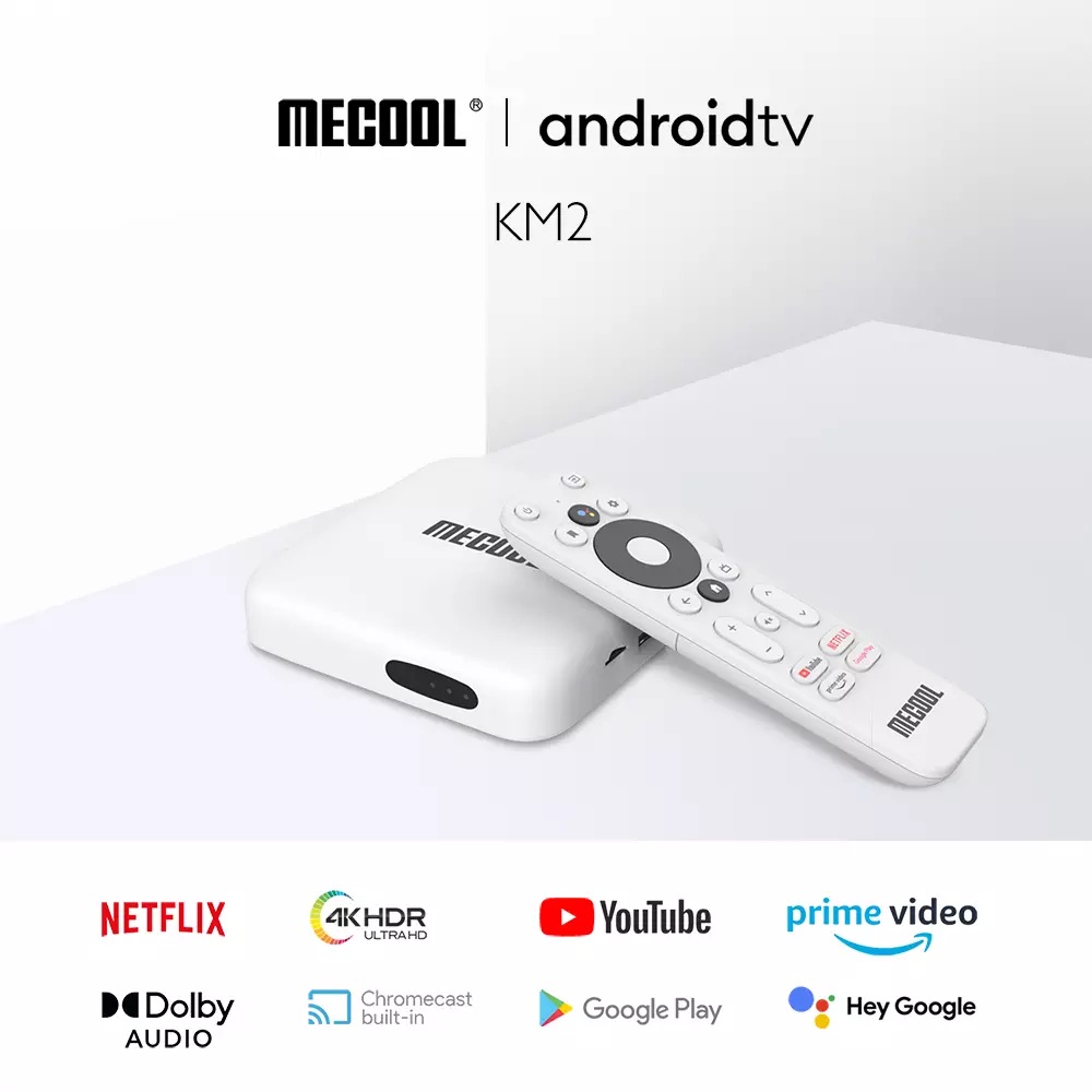 ข้อมูลเกี่ยวกับ -สินค้าจัดโปร-Mecool KM2 รองรับ Netflix4K DISNEYPLUS Amlogic S905X2 2GB DDR4 USB3.0 Wifi 5G Android10