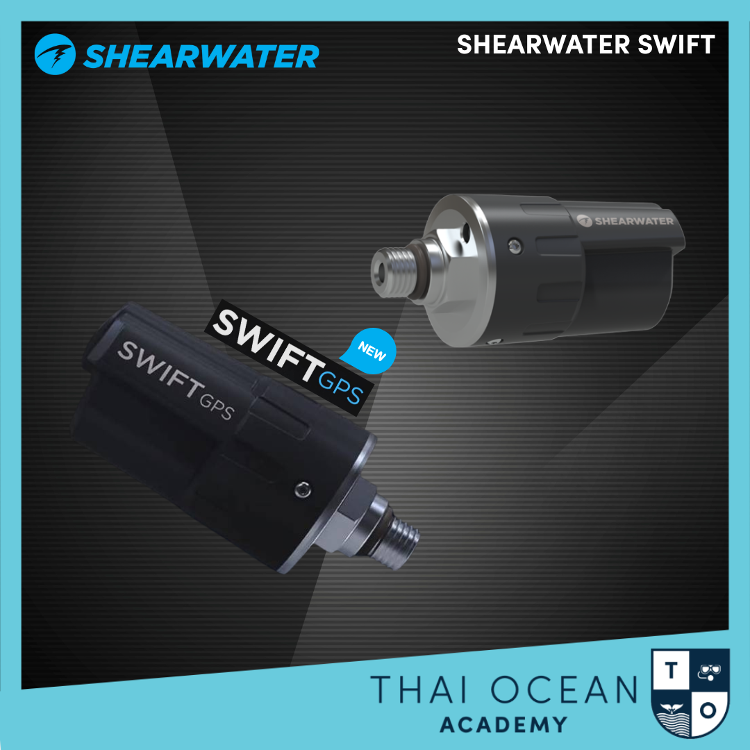 Shearwater Swift Transmitter ตัวส่งสัญญาญgเชื่อมต่อกับไดฟ์คอมพิวเตอร์ Shearwater ราคา 16,489 บาท*ส่งฟรี