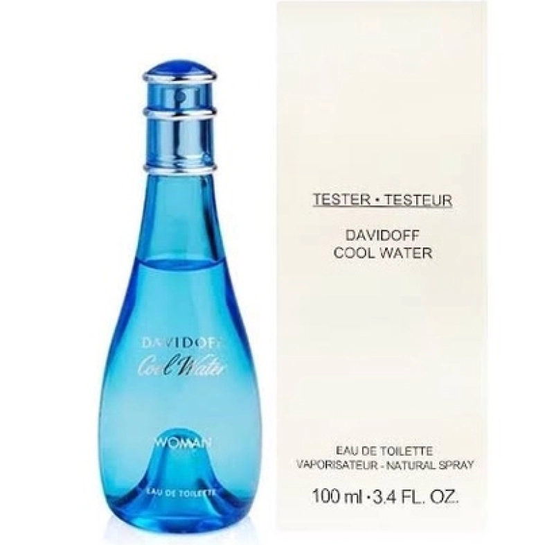 ภาพหน้าปกสินค้าDavidoff Cool Water for Women EDT 100 ml. (TESTER)