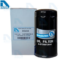 D Filter กรองน้ำมันเครื่อง ใช้สำหรับ Isuzu อีซูซุ ดีแมกซ์ D-Max 2005-2011 (เครื่องคอมมอนเรล 2.53.0)Mu-7 (เครื่อง 3.0) ลูกยาว