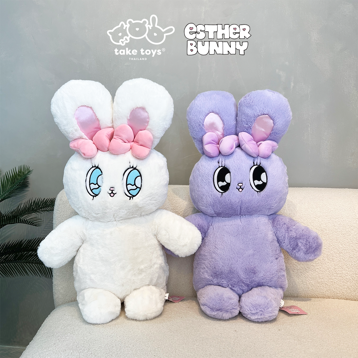 Esther Bunny Plush 60cm - Esther Bunny Doll, Size 60 Cm. ราคา 1,290 บาท*ส่งฟรี