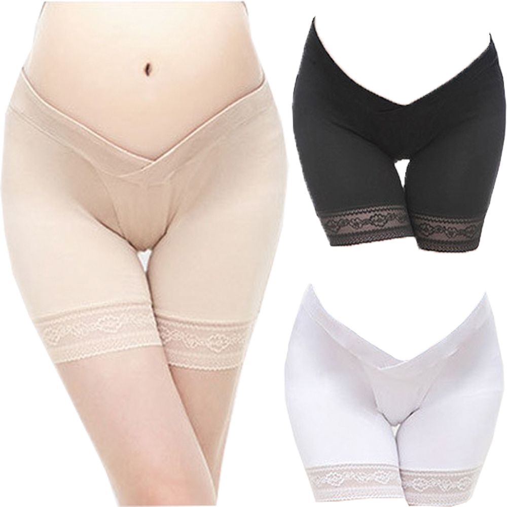 VGMJ แฟชั่น Belly ปลอกขากระชับตั้งครรภ์ผ้าฝ้ายสะดวกสบายสำหรับคุณแม่กางเกงต่ำเอวชุดชั้นใน