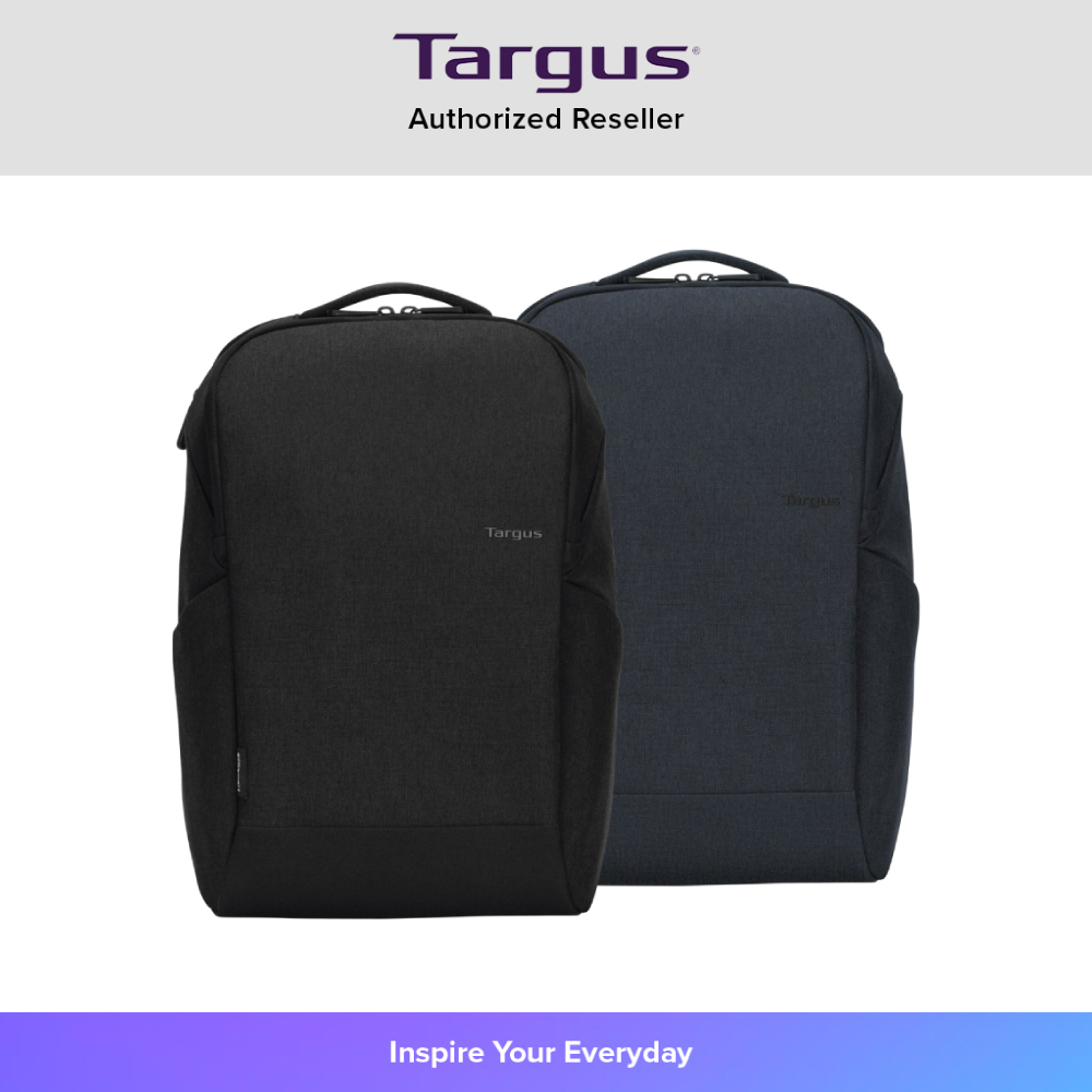 Targus Cypress EcoSmart Slim Backpack (TBB584) กระเป๋าเป้สำหรับโน๊ตบุ๊ค 15.6" ดีไซน์ทันสมัย ผลิตจากวัสดุ Recycle ราคา 1,690 บาท*ส่งฟรี