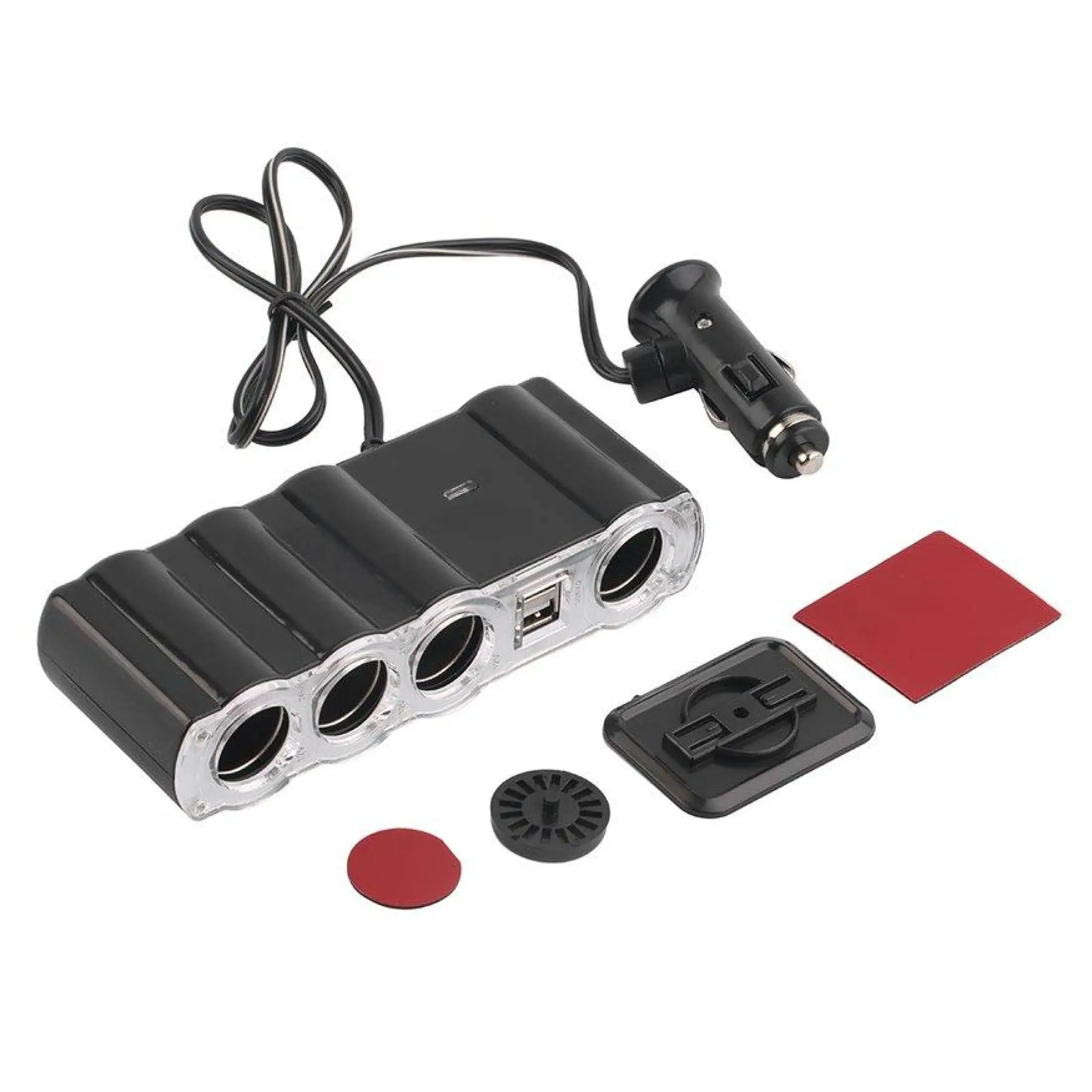 car multi socket adapter