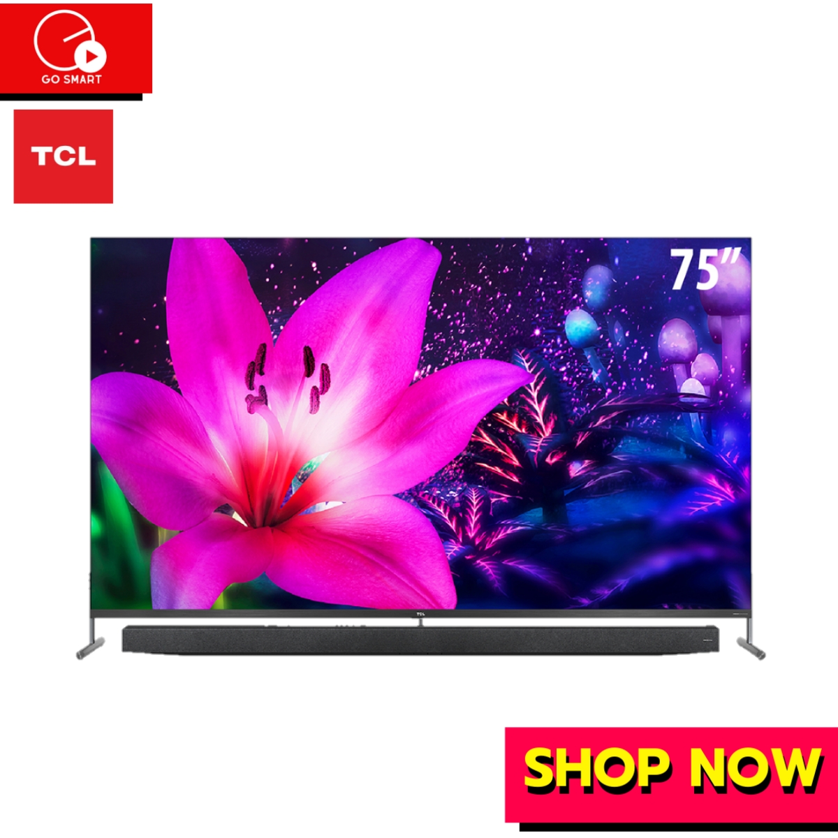 NEW TCL 75 นิ้ว 8K QLED Android 9.0 TV Smart TV (รุ่น75X915)