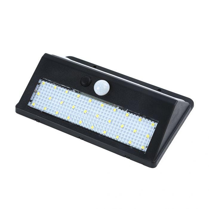 lights lab ไฟโซล่าเซลล์ ไฟติดผนังโซล่าเซลล์ Solar Sensor Wall Lights XF-6012 รุ่น  ไฟโซล่าเซลล์ พลังงานแสงอาทิตย์ Solar 30 led PIR sensor Wall Lights รุ่น SolaDmid