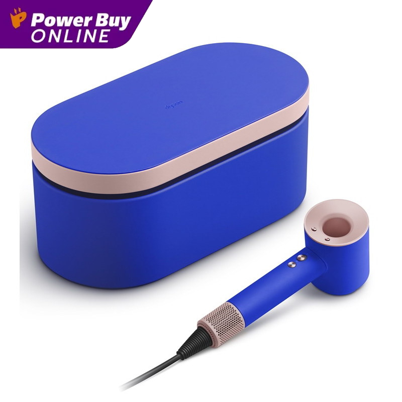 ไดร์เป่าผม Dyson เครื่องเป่าผม Supersonic (สีบลูบลัช) รุ่น GIF HD15 BU/RS+BOX