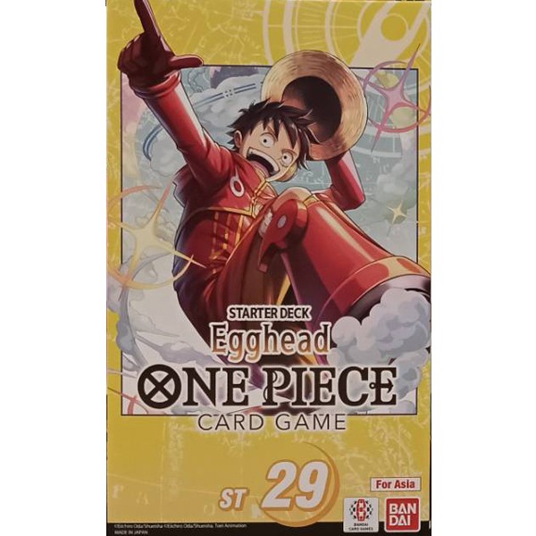 Bandai One Piece Card Game Starter Deck St-29 Egghead (English) 810158837171 ราคา 3,000 บาท*ส่งฟรี