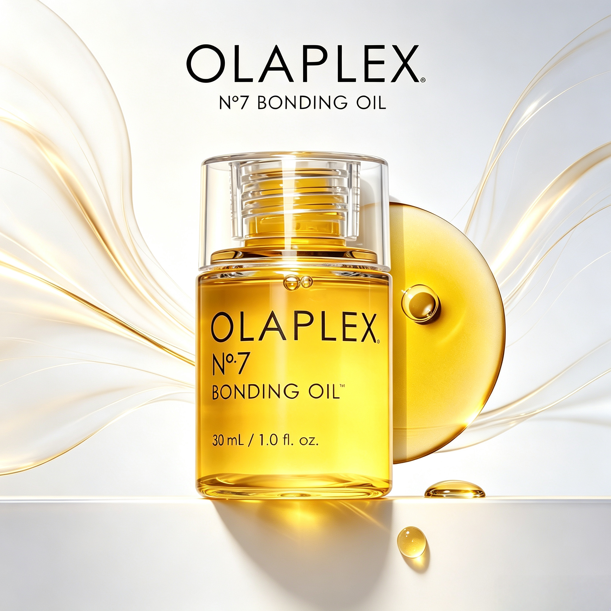 Olaplex No.7 Bonding Oil 30ml, Hair Care Oil That Protects Against Heat up to 232 Degrees. ° C. Apply before Blow-Drying, Straightening, or Curling Your Hair. Prevents Hair Damage from Heat Prevents Dry, Brittle, and Damaged Hair. ราคา 486 บาท*ส่งฟรี