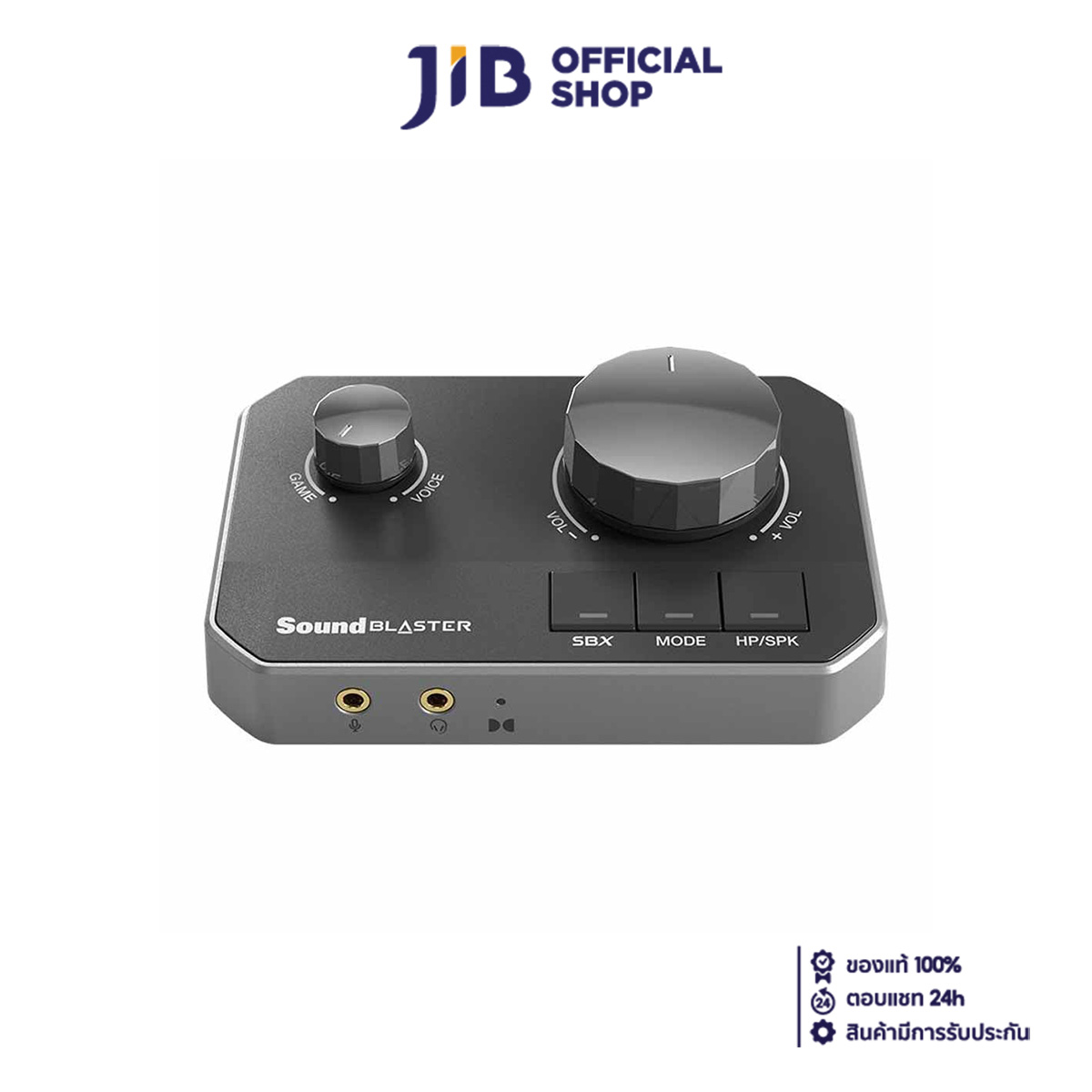 USB SOUND CARD (ซาวด์การ์ดยูเอสบี) CREATIVE SOUND BLASTER G8 - HI-RES GAMING DUAL USB DAC AND AMP ราคา 4,820 บาท*ส่งฟรี