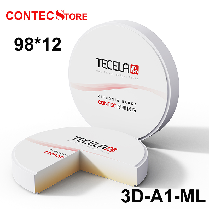 Contec 3D-Pro-ML High Strength dental zirconia blank for dental zirconia crown ราคา 3,597 บาท*ส่งฟรี