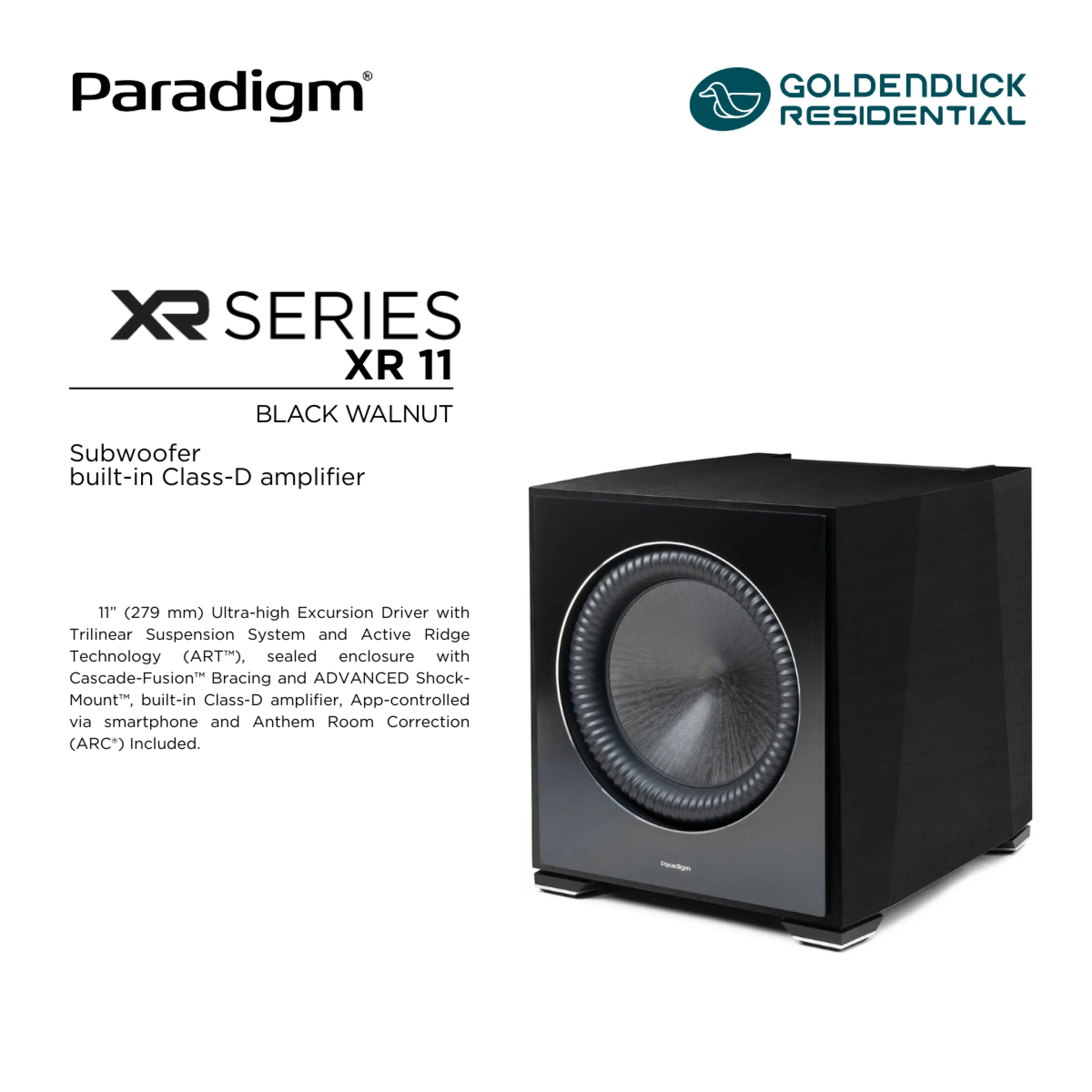 Paradigm Xr 11 Series