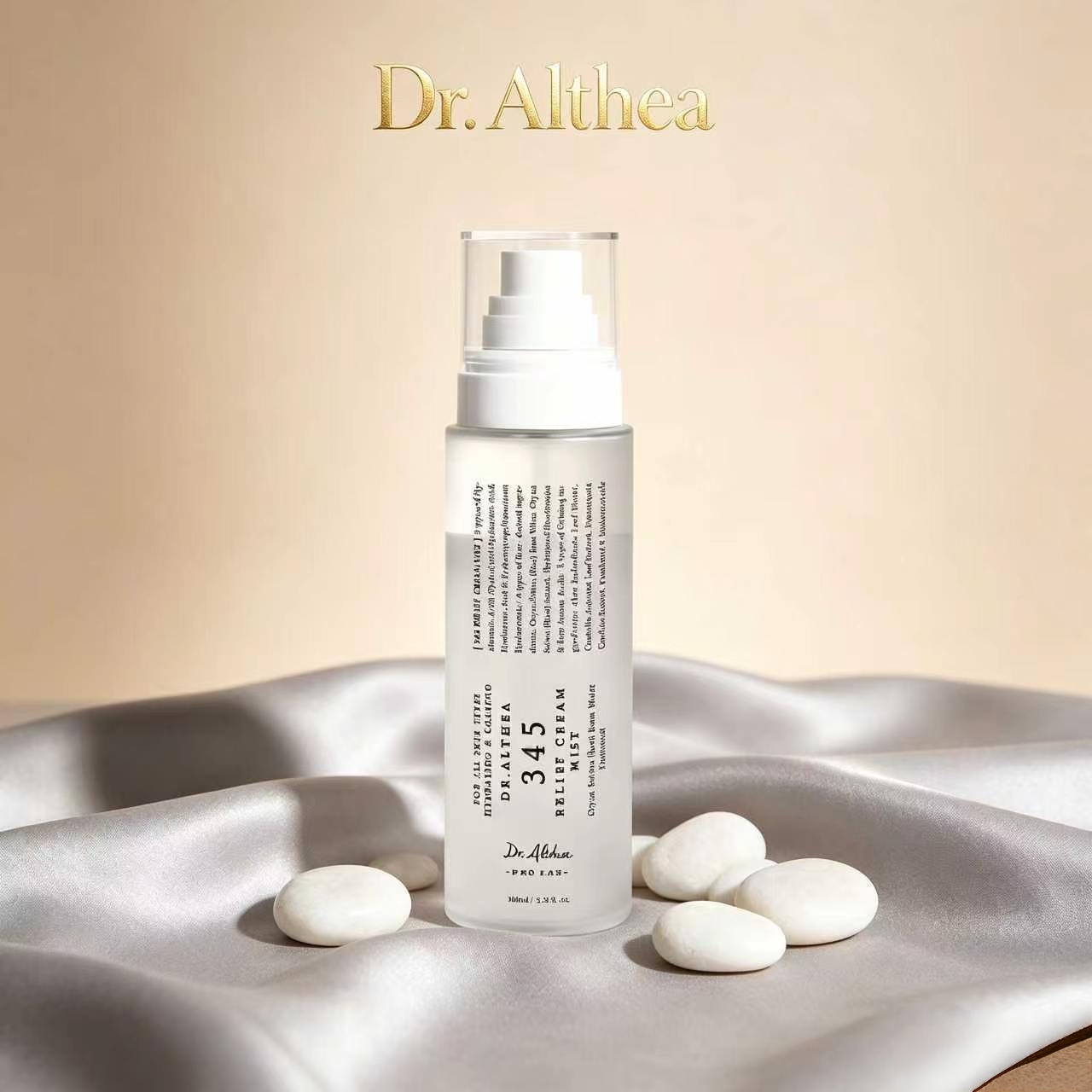 Dr.Althea 345 Relief Cream Mist 2.02 Oz, Skin Care Spray with Rice Extract from Korea, Vegan Formula, Light Texture, Soothes Sensitive and Easily Irritated Skin. Reduces Irritation. Provides Long-Lasting Moisture to the Skin. Can Be Used for Daily Skin Ca ราคา 388 บาท*ส่งฟรี