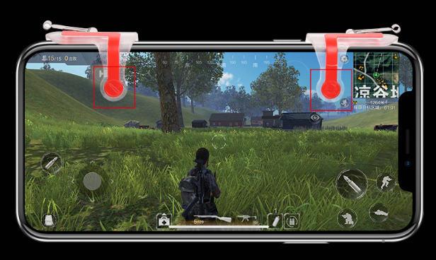 ข้อมูลเพิ่มเติมของ (1คู่) จอย PUBG SHOOTING TAP สีใส ตัวช่วยยิงเกมแนว PUBG / Free Fire / Rules of Sal จอยยิง ปุ่มช่วยยิง เกมส์มือถือ Mobile Joystick