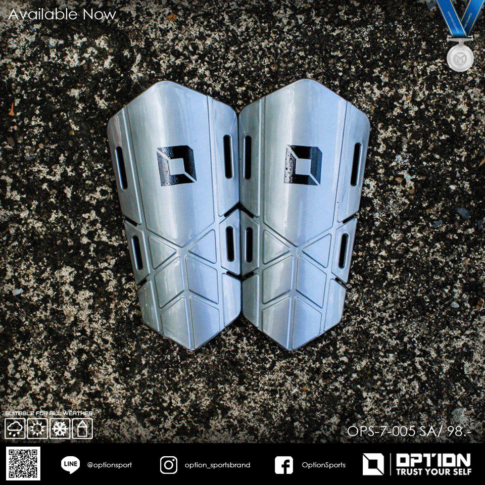 สนับแข้ง OPTION MEDAL (SHIN PAD GUARDS) ของแท้ 100% ลดราคาพิเศษ ราคาถูกมากๆ