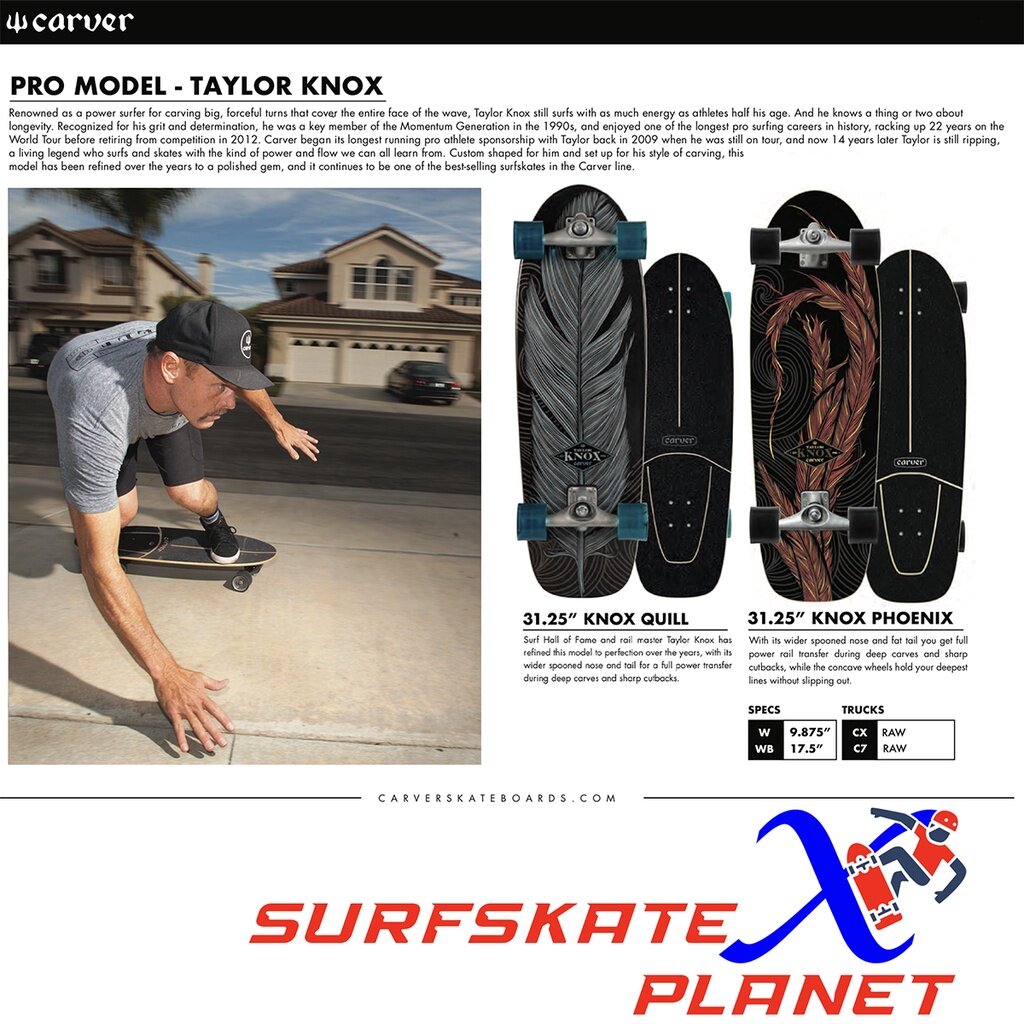 รีวิว Carver Surfskate Review Carver 32 Super Surfer - CX Complete 