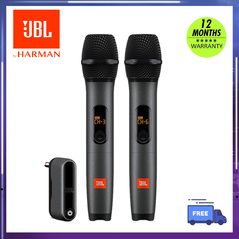JBL UHF wireless microphone professional handheld microphone suitable for family stage karaoke show