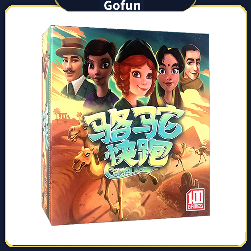 Camel up Board Game, Board Game, Catch the Ghost, Product Ready for Delivery.