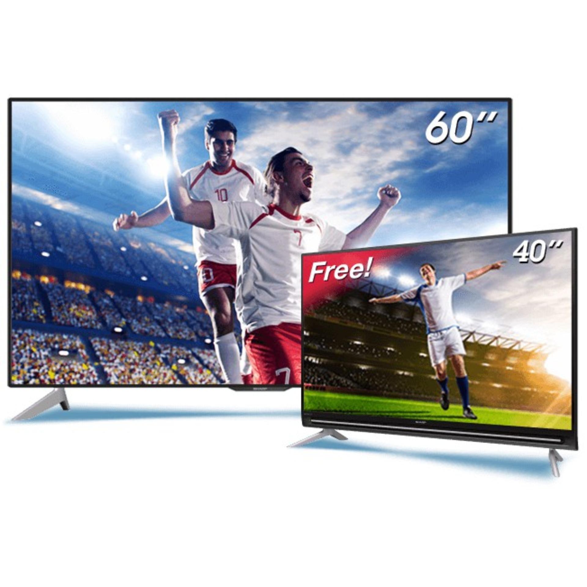 LED SHARP 60 นิ้ว TV 4K Smart รุ่น LC-60UA6500X