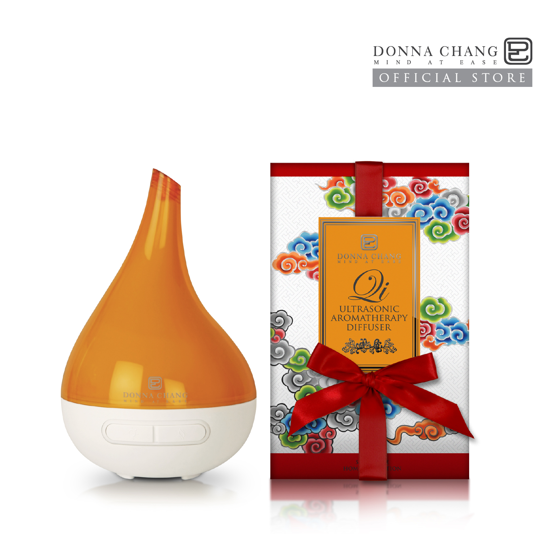 DONNA CHANG Qi Ultrasonic Diffuser ดอนน่า แชง เครื่องพ่นอโรม่า เครื่องพ่นไอน้ำ เครื่องกระจายกลิ่น ราคา 3,594 บาท*ส่งฟรี