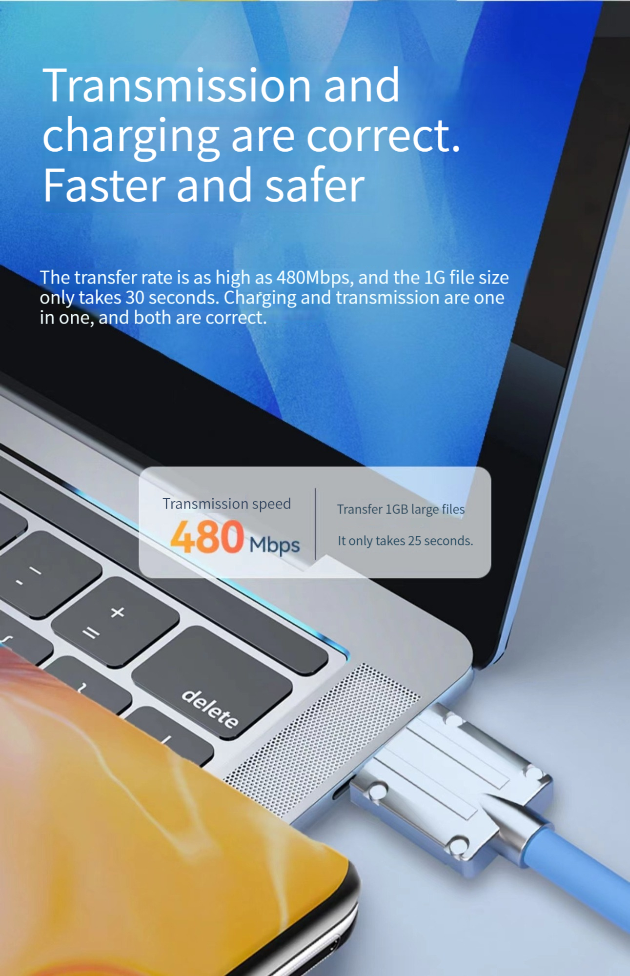 ภาพอธิบายเพิ่มเติมของ Gloryfit 2023ใหม่ สายชาร์จ 120W 6A Super Fast Charge cable สายชาร์จเร็ว Type-C Liquid ซิลิโคนสาย สายชาร์จเร็ว type c สายชาร์จ micro usb Quick Charge สายชาร์จไอโฟน  สำหรับ Xiaomi H Samsung OPPO VIVO Realme สาย iPhone EX120