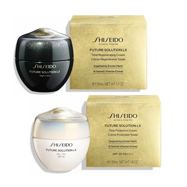 Shiseido Future Solution Lx Total Protective(Day) or Regenerating(Night) Cream, Facial Nourishing Cream. ราคา 7,990 บาท*ส่งฟรี