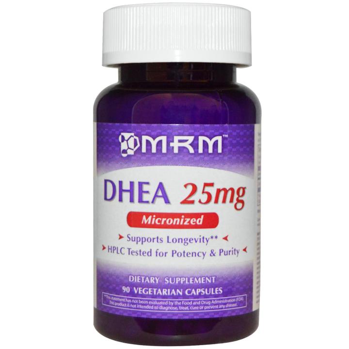 MRM DHEA 25mg (90 Vegetarian Capsules) ราคา 990 บาท*ส่งฟรี