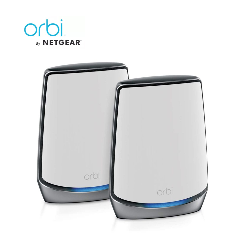 NETGEAR AX6000 Orbi Tri-Band Mesh WiFi 6 System, 6Gbps, 1 Router + 1 Satellite (RBK852) เครื่องขยายสัญญาณ สินค้ารับประกัน 2 ปี By Mac Modern ราคา 35,890 บาท*ส่งฟรี
