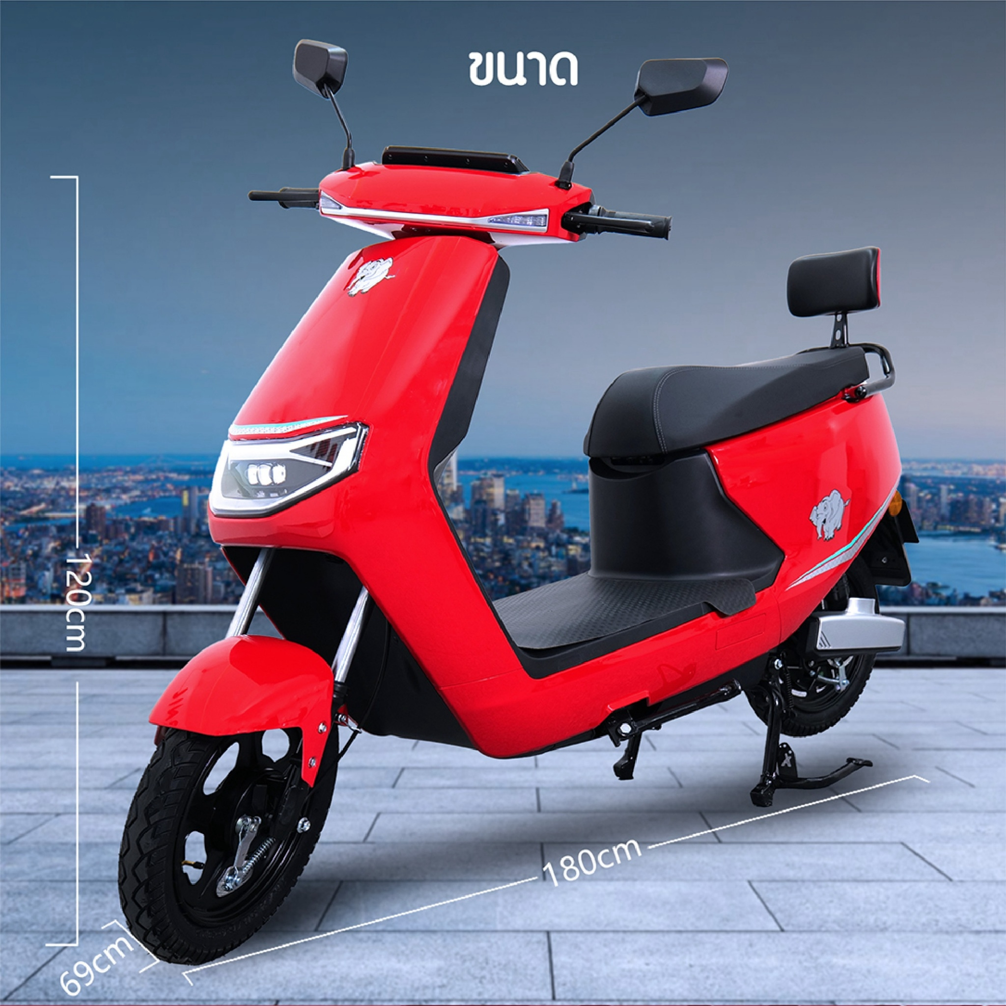 A9 Electric Motorcycle 1000W Electric Motorcycle Adult Electric Train, Adult Electric Motorcycle, 50 Km/Hr ราคา 13,999 บาท*ส่งฟรี