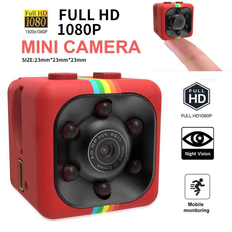 《Original》NEW SQ11 mini camera HD 1080P motion sensor night vision camera DVR micro motion camera DV video small camera cam SQ 11