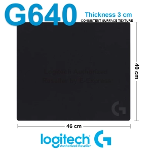 สินค้า Logitech G640 Large Cloth Gaming Mouse Pad แผ่นรองเมาส์เกมมิ่ง