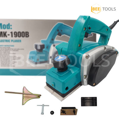 MASAKI กบไสไม้ ไฟฟ้า ขนาด 3 นิ้ว รุ่น MK-1900B ไสงานไม้ ก่อสร้างบ้านและสวน น้ำหนักเบา MASAKI กบไสไม้ ไฟฟ้า ขนาด 3 นิ้ว รุ่น MK-1900B ไสงานไม้ ก่อสร้างบ้านและสวน น้ำหนักเบา