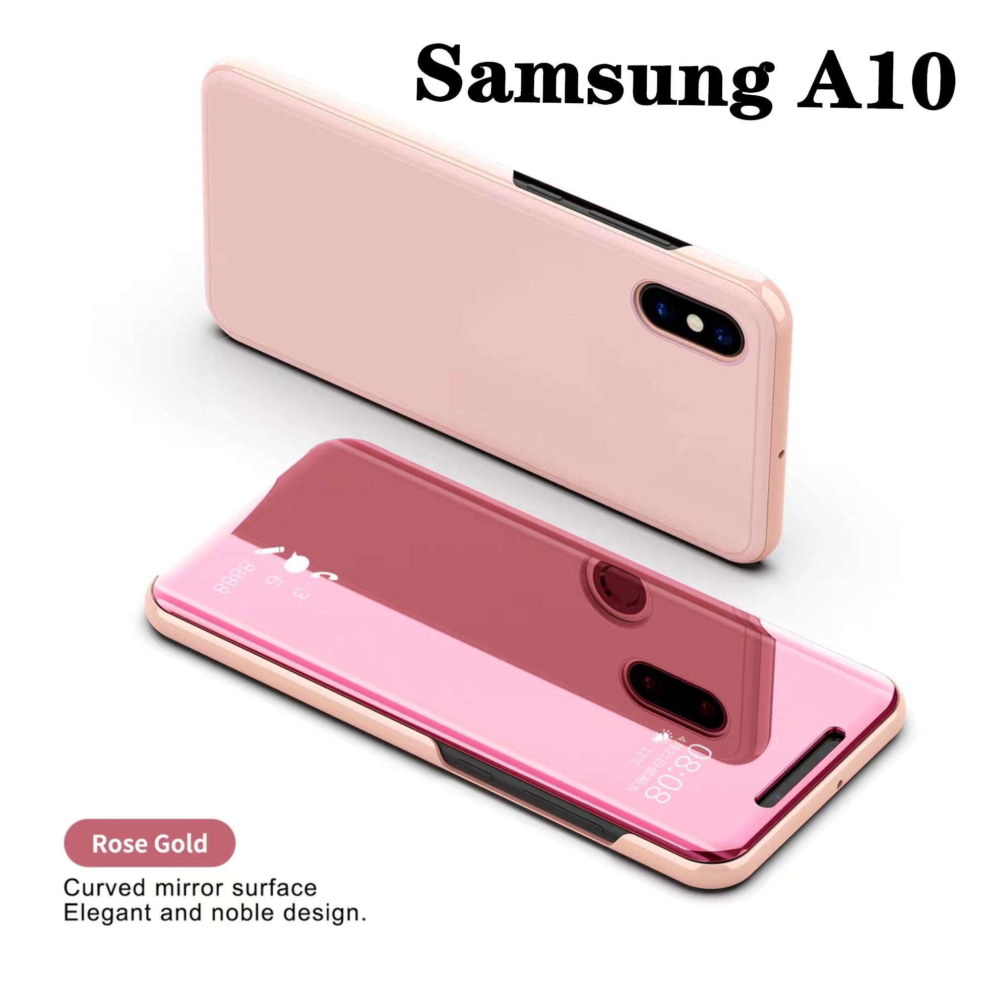 ส่งจากไทย เคสเปิดปิดเงา Samsung galaxy A10 Smart Case เคสฝาเปิดปิดเงา สมาร์ทเคส เคสตั้งได้ ซัมซุงเอ10 เคสมือถือ เคสโทรศัพท์ เคสรุ่นใหม่ เคสกระเป๋า เคสเงา Phone Case