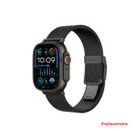 AMAZINGthing รุ่น Premium Metal สายสำหรับ Apple Watch Series 6/7/8/9/10/11/SE/Ultra (38/40/41/42/44/45/46/49 MM)