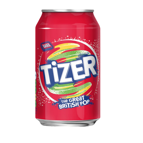 Barr Tizer 330ml เครื่องดื่ม เครื่องดื่มโซดา โซดา ไม่มีน้ำตาล ราคา 67 บาท*ส่งฟรี
