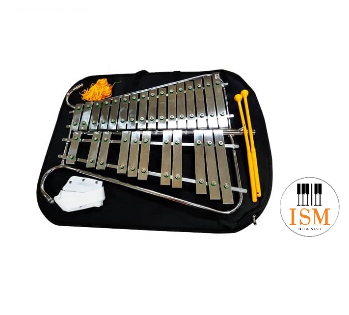 Rock (Mirror) เบลไลร่า 27 คีย์ขัดเงา Marching Bell 27 Key รุ่น B-27M ขนาดสำหรับประถม ราคา 2,250 บาท*ส่งฟรี
