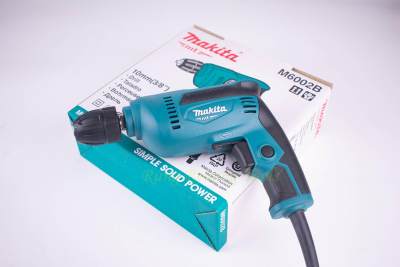 ดูภาพ MAKITA สว่านปรับรอบซ้าย-ขวา 10 mm. รุ่น M6002B (Keyless) เพิ่มเติม MAKITA สว่านปรับรอบซ้าย-ขวา 10 mm. รุ่น M6002B (Keyless)