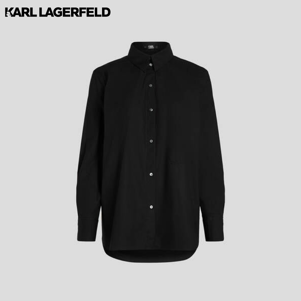 KARL LAGERFELD - KARL SIGNATURE TUNIC SHIRT 245W1603 ราคา 11,900 บาท*ส่งฟรี