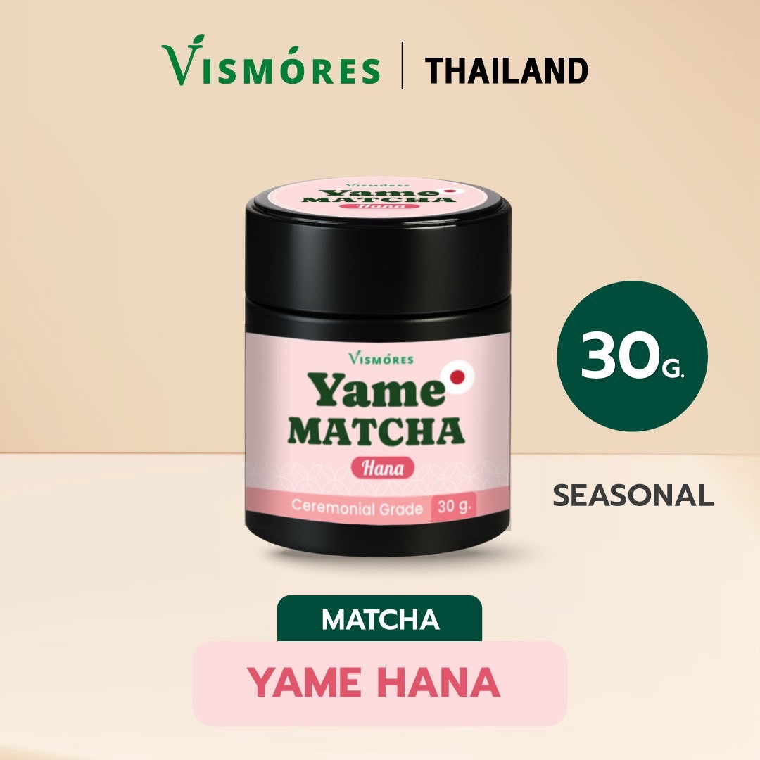 Yame Matcha Ceremonial Grade Vismores, Award-Winning Japanese Ceremonial Grade Hana Matcha, 30 G. ราคา 690 บาท*ส่งฟรี